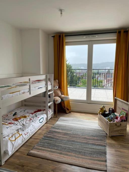 Appartement 3P Gare Terrasse Et Parking Prive Franconville  Eksteriør billede